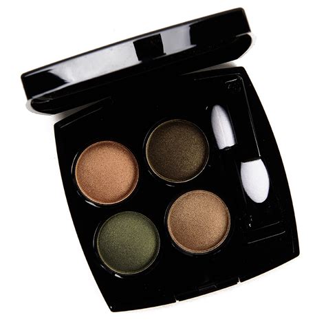 chanel blurry green eyeshadow quad|Chanel eyeshadow palette price.